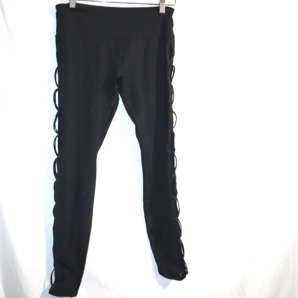 Lorna Jane Black Leggings Interlaced - Picture 5 of 13